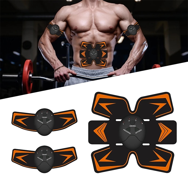 EMS Abdominal Muscles Training Stickers Electric Abdominal Stimulator Fitness Body Slimming Massager Weight Loss For Men Women Valentine's Day Gift 2026 - $24.99 –P3