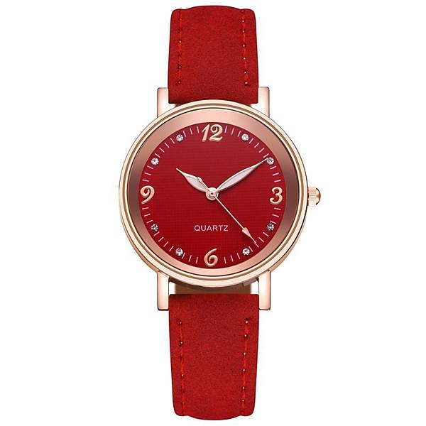 Reloj de cuarzo de lujo para mujer, reloj de pulsera de cuarzo a la moda para mujer, pulsera de color de moda diversa y concisa de gama alta para reloj informal a juego para mujer 2025 - $16.99 –P17