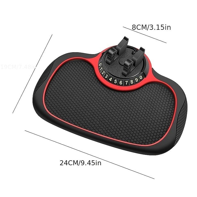 multifunctionele auto antislipmat, autotelefoonhouder antislip plakkerig antislip dashboard telefoonhouder siliconen dashboard auto pad mat 2025 - $14.99 –P2