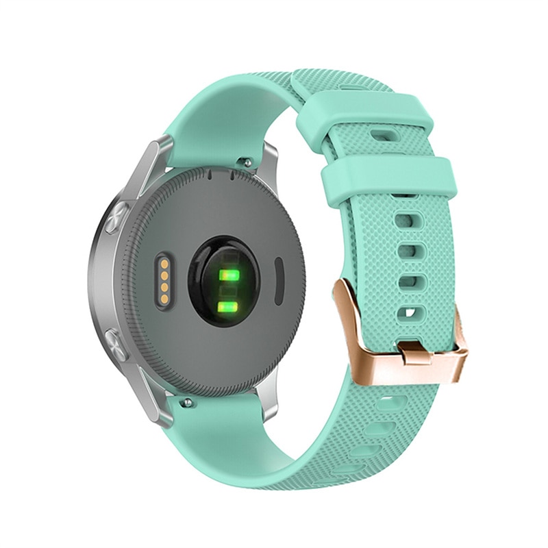 Bracelet silicone étanche 18mm 20mm pour Garmin Forerunner 265S 255S Active 5 Venu 3S 2S Sq 2 Plus Vivoactive 4S 3 Vivomove Sport, réglable de 2025 ? NZ $19.89 –P8