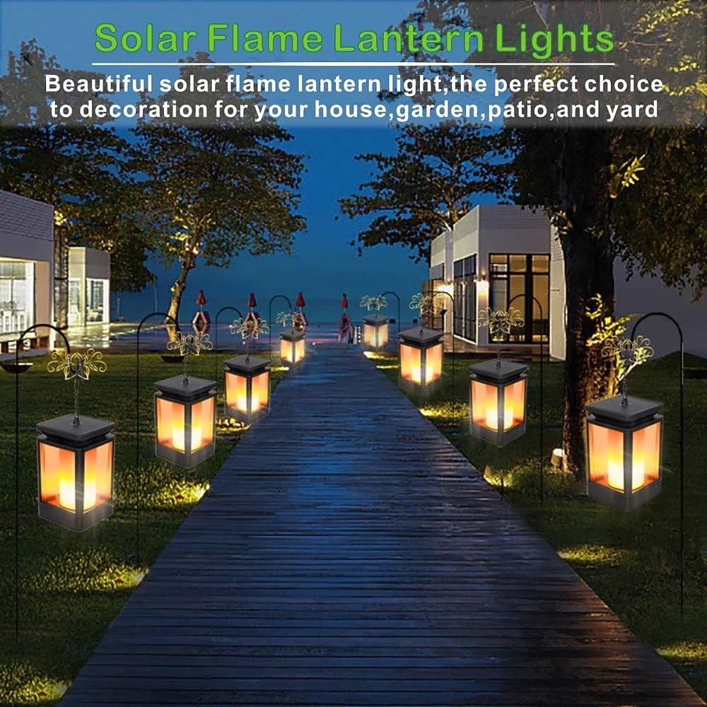Waterproof Solar Garden Light Flame Torch Flickering Lamp Outdoor Lantern Landscape Yard Path Decorate Atmosphere Lighting 2026 - $31.99 –P7
