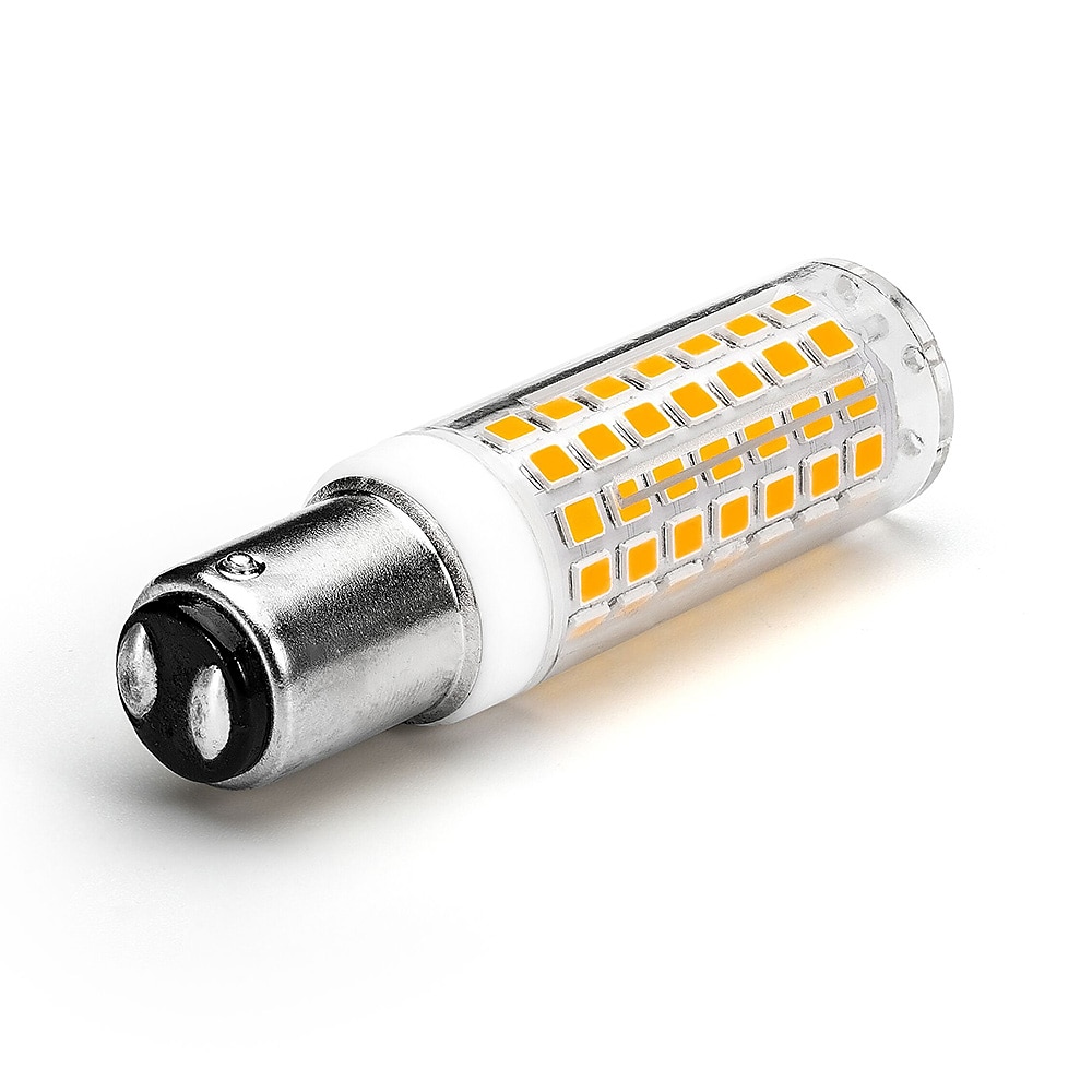 2 قطعة لمبات LED BA15D / B15 / B15D 6 واط 100 واط ما يعادل لمبة هالوجين نوع JCD نوع T3 / T4 B15 اتصال مزدوج 220 فولت 2025 - $11.99 –P2