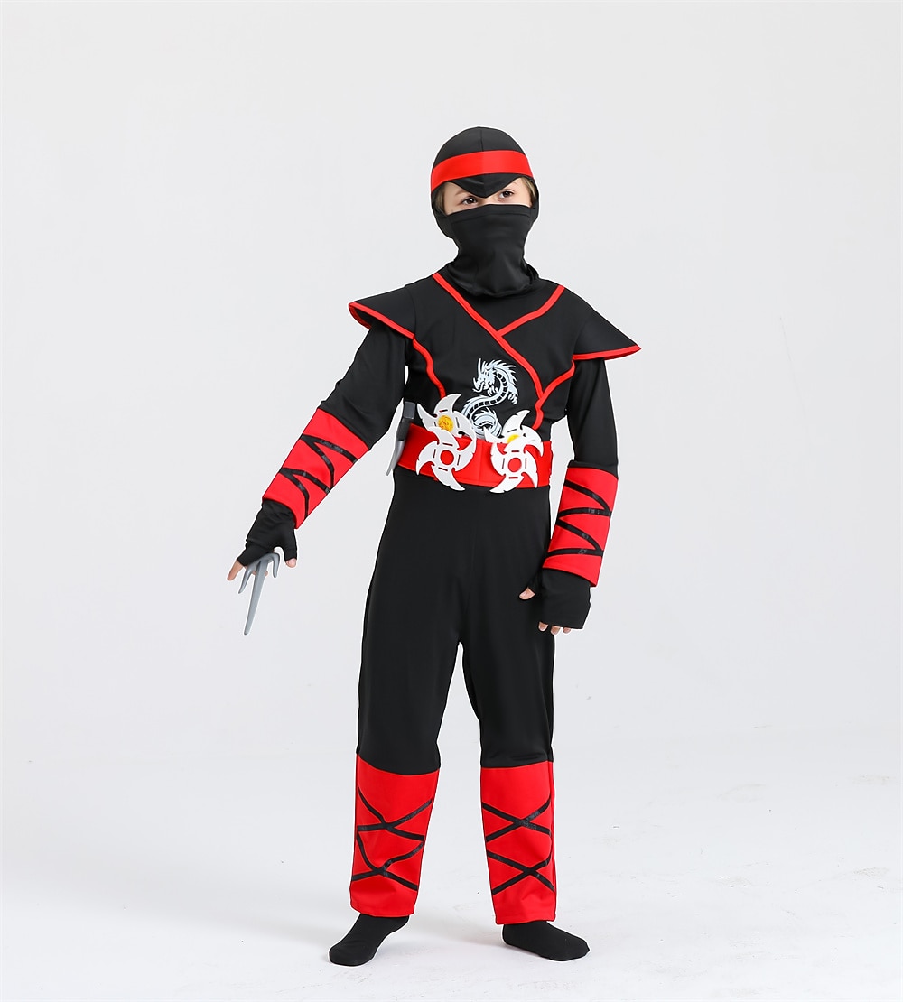 Cosplay Ninja Animé Traje de cosplay Accesorios Trajes De Cosplay Más Accesorios Día del Niño Mascarada Más Accesorios Disfraz Para Chico Niños 2025 - $37.99 –P4