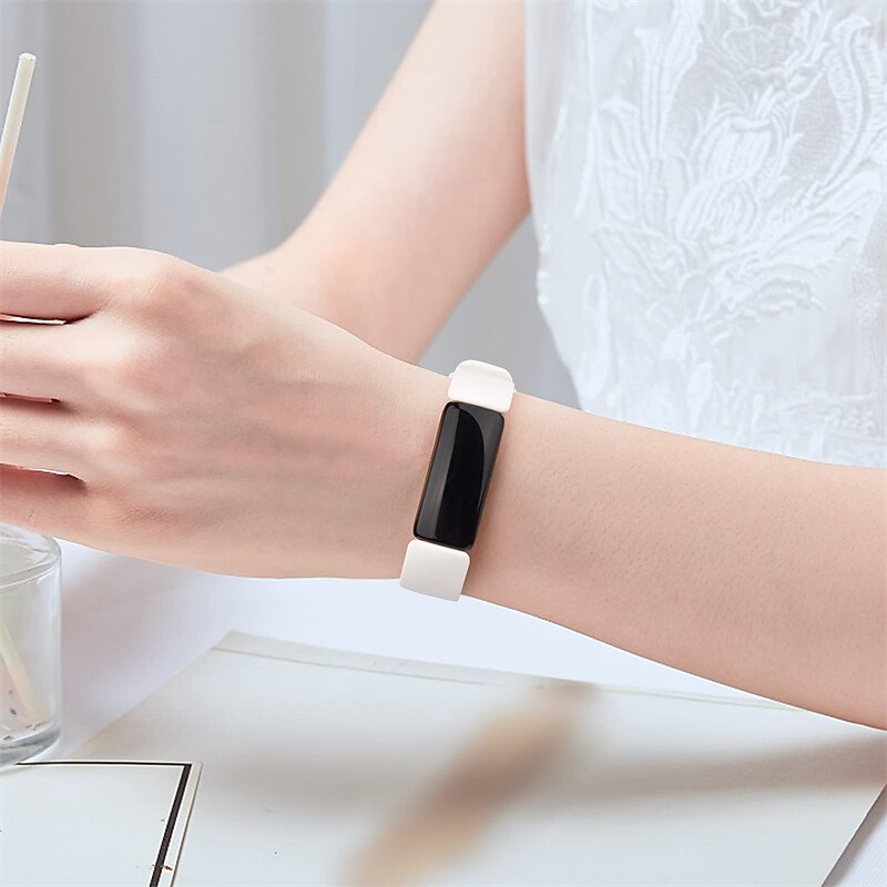 3 pacotes Pulseira de Smartwatch Compatível com Fitbit Inspire 3 Inspire 2 / Inspire HR / Inspire Silicone Relógio inteligente Alça Impermeável Ajustável Mulheres Homens Pulseira Esportiva de 2025 por $17.99 –P8