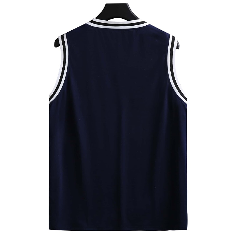 Men's Tank Top Vest Top Undershirt Sleeveless Shirt Sleeveless Crewneck Summer Color Block Fashion Daily Sport Vacation Sports & Outdoor Going out Black Yellow Red Top Tee for Men 2026 - $19.49 –P8
