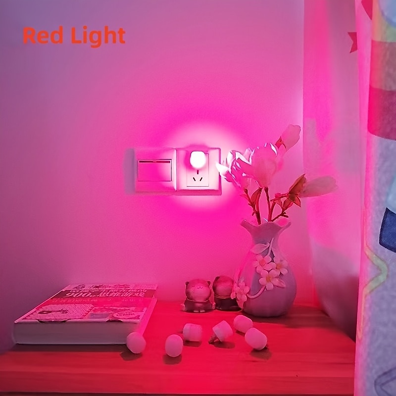 Мини-красочные ночные огни usb plug lamp 5v 1w супер яркая защита глаз книжный свет компьютер мобильная зарядка usb маленький светодиодный ночник 2025 - $8.49 –P7