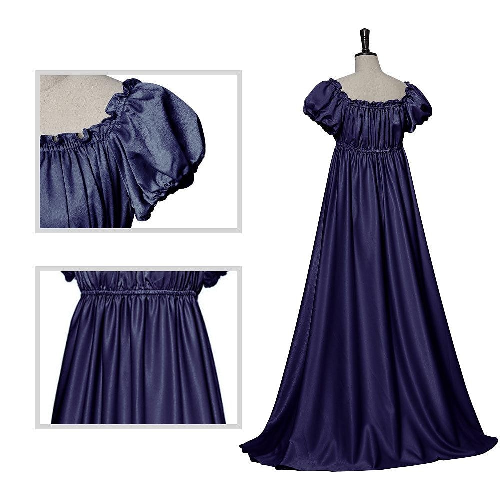 Grandes Tailles Victoriens Epoque Médiévale Renaissance Robe de cocktail Robe vintage Robe de bal Femme Fille Costume Vintage Cosplay Soirée Halloween Carnaval Robe de 2025 ? $44.99 –P5
