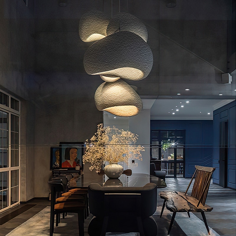 plafonnier led blanc chaud plafonnier encastré 30/40/50/60 / 70cm plafonnier led résine plafonnier rond moderne plafonnier pour couloir salon de 2025 ? $229.99 –P6