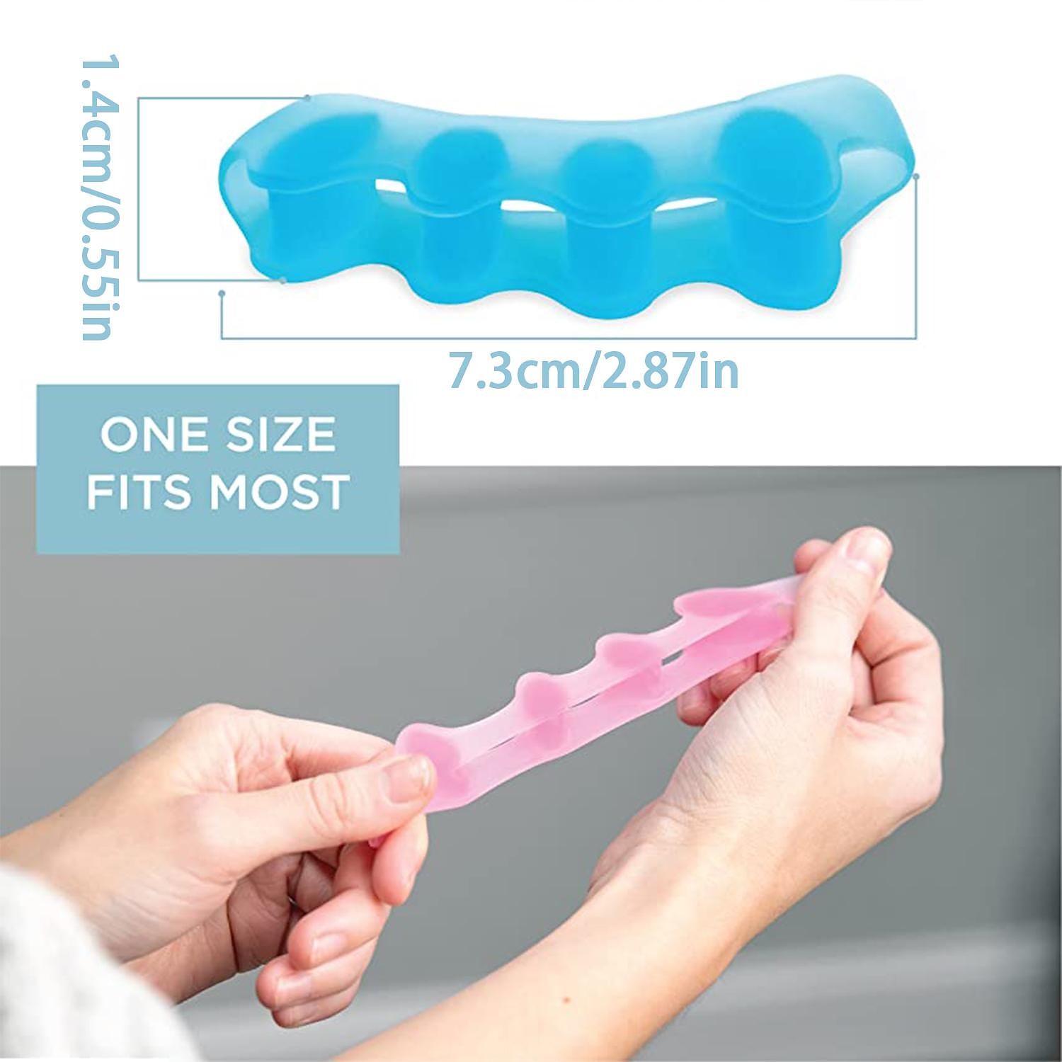 productos para el cuidado de los pies, 1 paquete, separadores de dedos para corregir juanetes y restaurar los dedos de los pies a su forma original corrector de juanetes para mujeres hombres 2025 - $4.99 –P3
