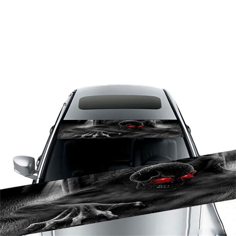 starfire 3d läpinäkyvä auton etu tuulilasi tarrat etu- ja takavaihde koristeellinen aurinkosuoja tarrat modifioidut etuvaihde auton tarrat 2025 - $15.99 –P7