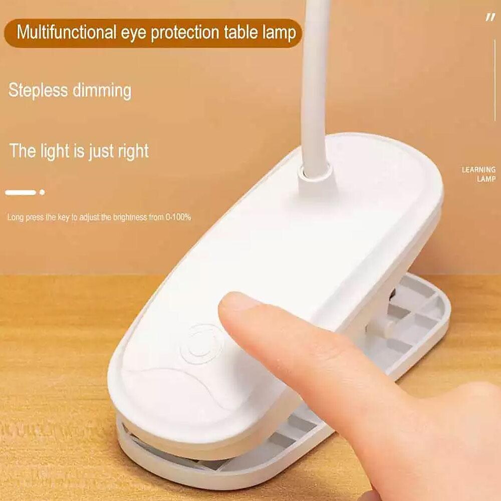Touch Control Flexible Foldable Led Desk Lamp USB Plug Bedroom Night Lights Dimming Work Study Reading Clip-on Table Lamps for Eyes Protection 2025 - $37.99 –P2