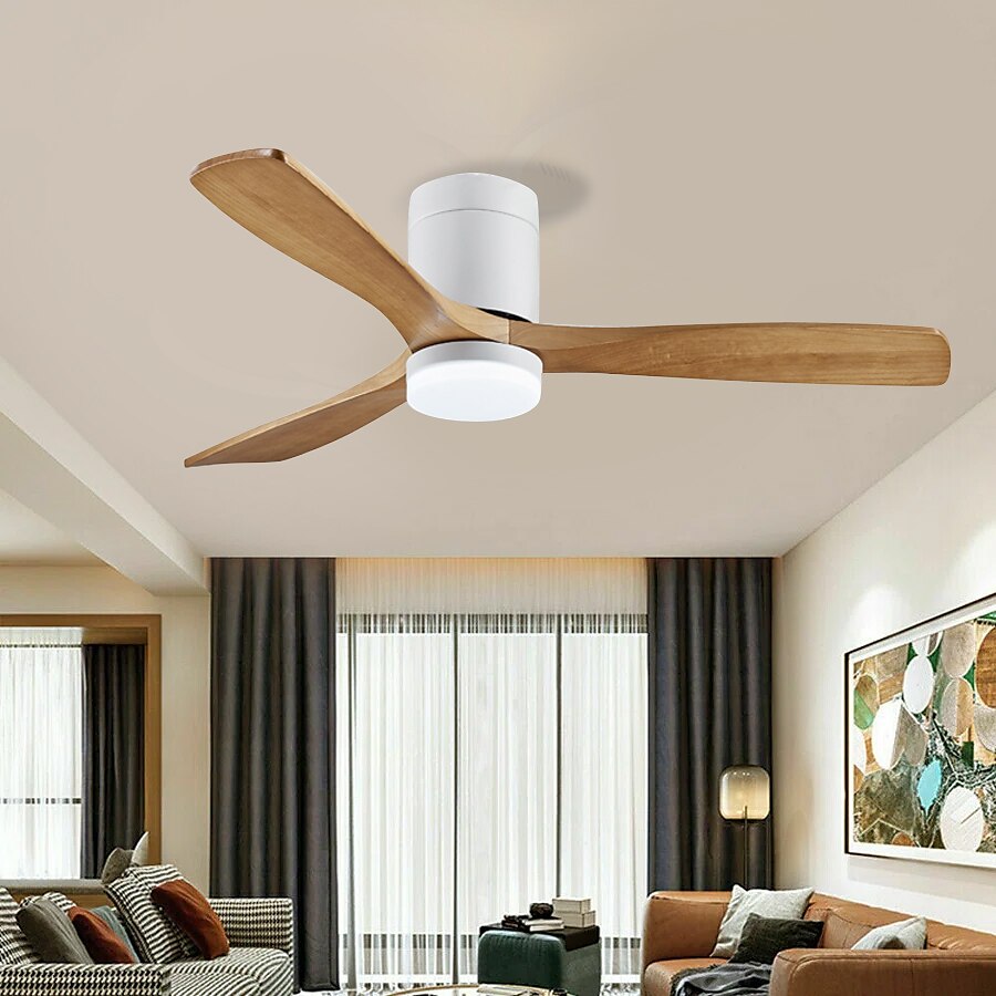 plafondventilator met app voor lichtcirkelontwerp&amp; afstandsbediening kristal 108cm dimbaar 6 windsnelheden moderne plafondventilator voor slaapkamer, woonkamer, kleine kamer 110-240v 2025 - $417.49 –P7