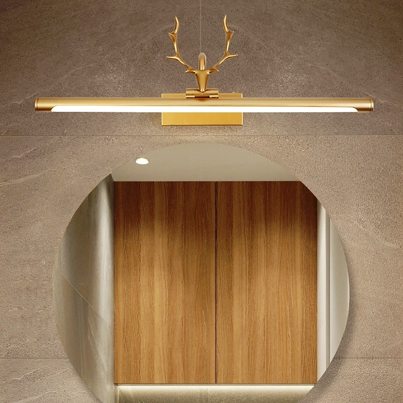 lampada frontale a specchio a led vanity light 40cm 20w applique da parete per camera da letto moderna semplice bagno alluminio acrilico ip20 110-240v del 2025 a $190.99 –P5