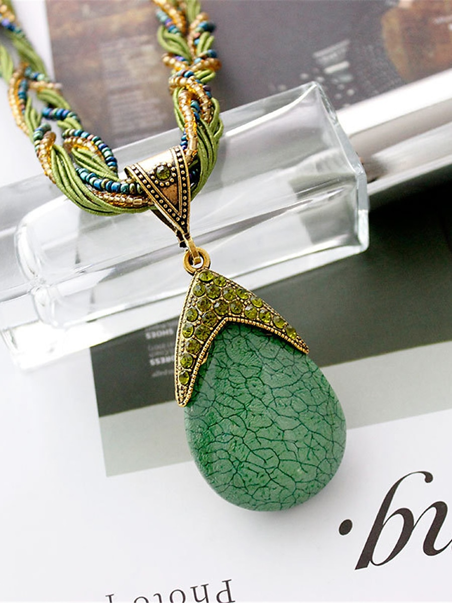 Femme Colliers Archaïsant Extérieur Géométrie Collier de 2025 ? $15.99 –P10
