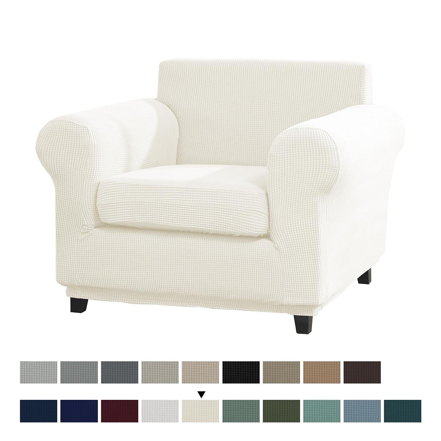 Stretch Single Sofa Cover For Dogs Pet, Armchair Slipcover 1 Seater Couch Furniture Protector with Elastic Bottom Washable Couch Furniture Protector 2025 - $56.99 –P3