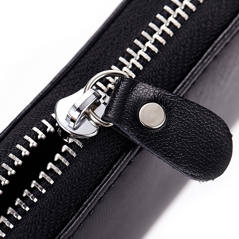 Cuero de vaca partido hombres mujeres llavero casa llavero bolsa organizador coche llave caso bolsa multifuncional pequeña cartera mini monedero 2025 - $14.99 –P5