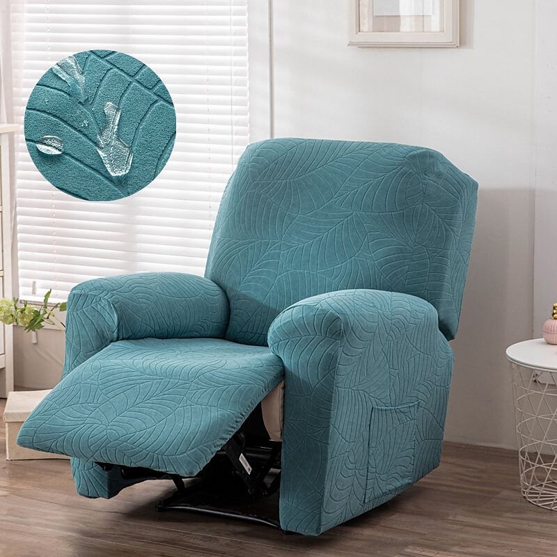 Fundas elásticas para sillón reclinable, resistentes al agua, con estampado floral, antideslizantes, para sillón de 1 plaza, protector de muebles con bolsillo lateral para sala de estar 2025 - $61.99 -P14
