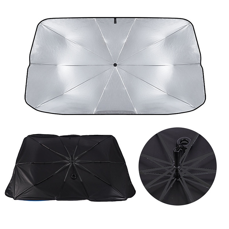 Car Sunshade Umbrella for Front Window, Foldable UV Protection Interior Sun Shade, Auto Windshield Cover, UV Blocker for Car 2025 - $17.99 –P14