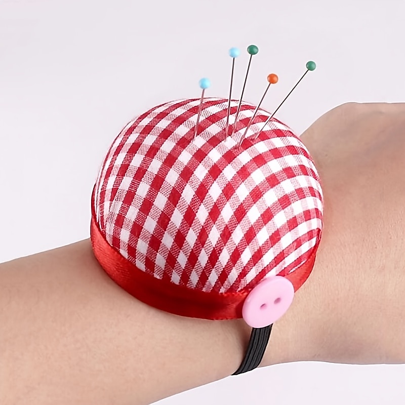1pc Cute Pincushion, Wrist Pad For Sewing, Wrist Wearable Sewing Pin  Cushions, Quilting Pins Holder, Sewing Supplies 2024 - US $14.29
