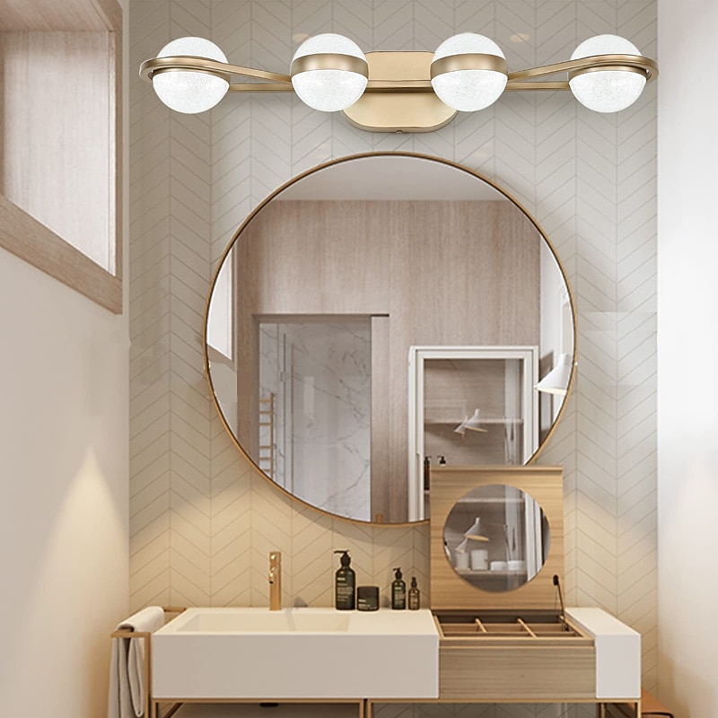 В помещении LED Современное Подсветка тщеславия Гостиная Ванная комната Металл настенный светильник 90-264V 2026 - $310.49 –P1