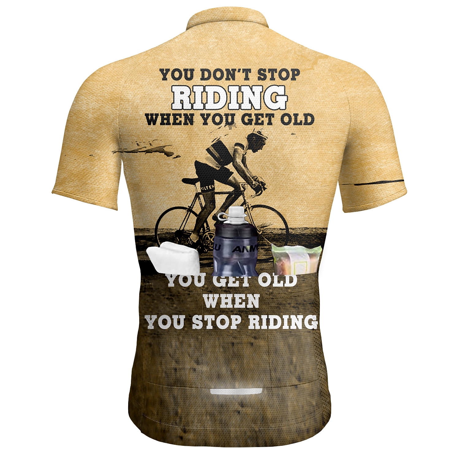 Herren Radtrikot fahrradbekleidung Fahrradtrikot Kurzarm Fahhrad Trikot Shirt mit 3 Gesäßtaschen MTB Mountain Rennrad Atmungsaktiv Schnelltrocknend Feuchtigkeitsableitung Reflexstreiffen Gelb Rosa Rot 2025 - $28.99 –P10