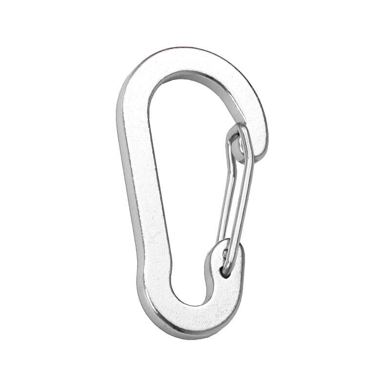 Steel Carabiner Clips, The Essential Outdoor Camping & Mountaineering Tool for Fishing & Climbing 2025 - $0.49 –P5