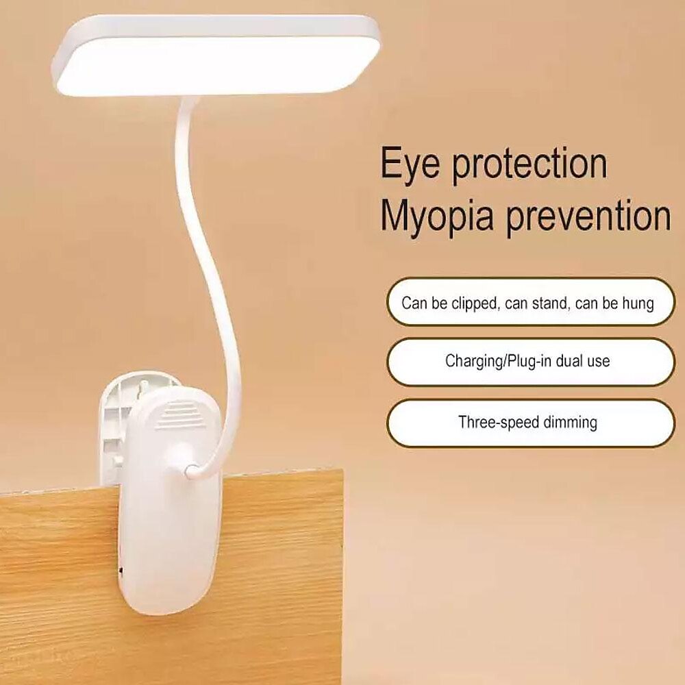 Touch Control Flexible Foldable Led Desk Lamp USB Plug Bedroom Night Lights Dimming Work Study Reading Clip-on Table Lamps for Eyes Protection 2025 - $37.99 –P1