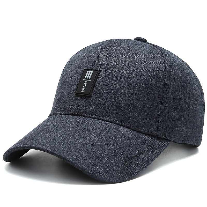 Herr Basebollkeps Trucker Hat Svart Djupblå Polyester Resor Strandstil Utomhus Semester Slät Justerbara Solskyddskräm Andningsfunktion Mode 2025 - $15.49 –P8