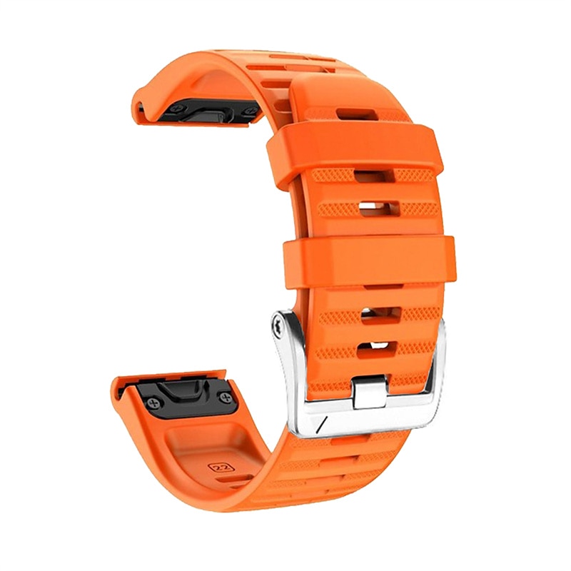 Ver Banda para Garmin Fenix 7 7X 6 6X Pro Epix Pro 47mm 51mm Instinct 2X Approach S70 47mm S62 S60 Forerunner 955 945 Epix Marq Descent Quatix 22mm 26mm Silicona Reemplazo Correa Ajustable Correa 2025 - $22.99 –P7