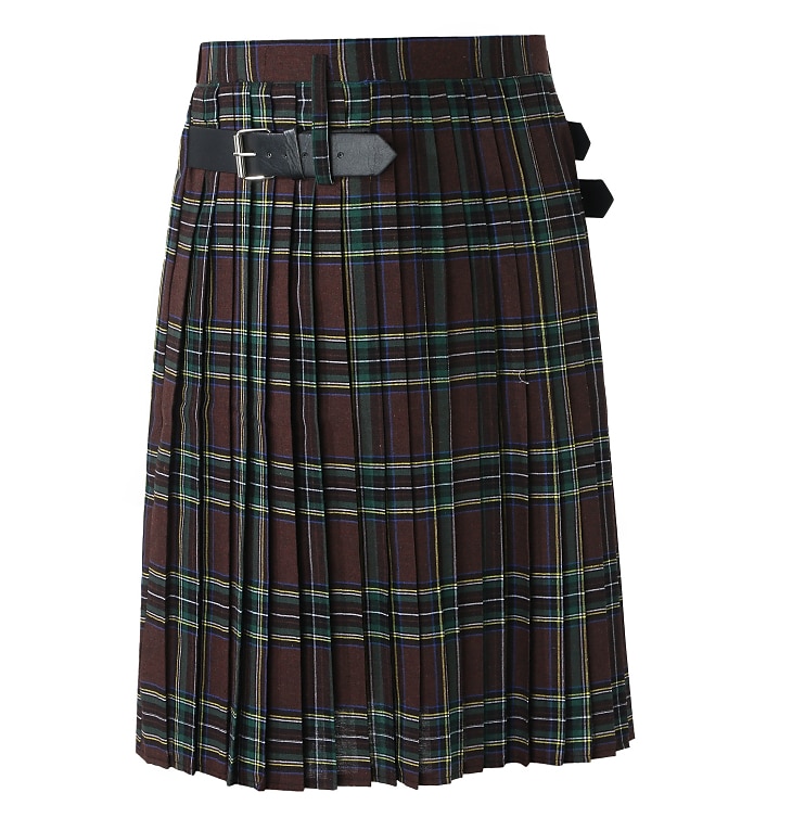 Retro Punk a gotika Středověké Sukně Skotské užitkové kilty Ren Faire Pánské Keltské Plesová maškaráda Běžné / Denní Dospělé Sukně 2025 - $32.99 –P12