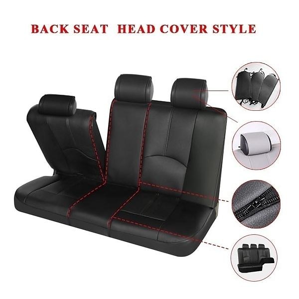 StarFire Universal PU Leather Car Seat Cover, Artificial Leather Cushion, Full and Front Car Seat Cover Accessories 2025 - $39.99 –P15