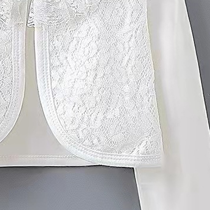 Kids Girls' Blazer Solid Color Fashion Lace Outdoor Cotton Coat Outerwear 2-12 Years Summer Black White Beige 2025 - $13.49 –P3