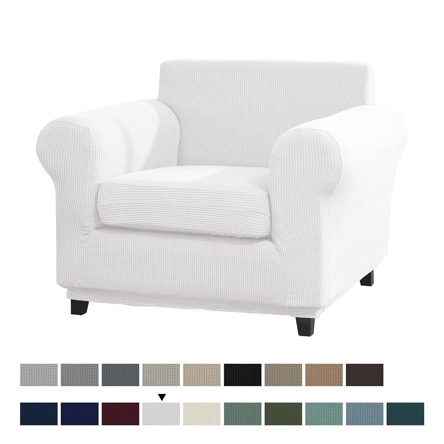 Stretch Single Sofa Cover For Dogs Pet, Armchair Slipcover 1 Seater Couch Furniture Protector with Elastic Bottom Washable Couch Furniture Protector 2025 - $56.99 –P14