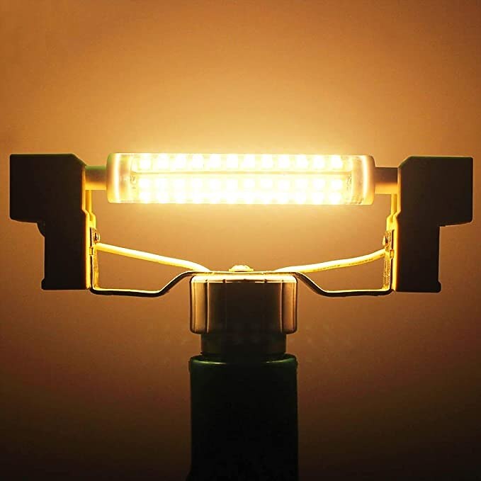 2025年 r7s 118 ミリメートル LED 電球 10 ワットセラミックコーンランプダブルエンド j118 リニア LED 投光器電球 ac100v-265v 調光可能ちらつきなし  コレクション – $12.49 –P8
