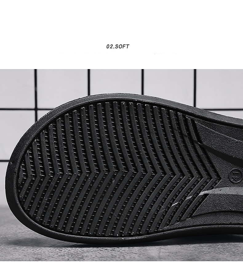 stijlvolle slippers voor heren met getextureerde zool – comfortabele strandsandalen voor casual zomerkleding 2026 - $19.99 –P4