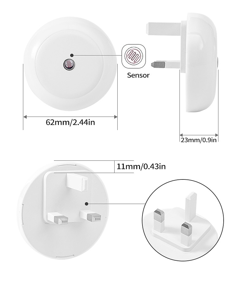 Lichtsteuerung Sommer Netzstecker 1 Stück 2025 - $8.49 –P6