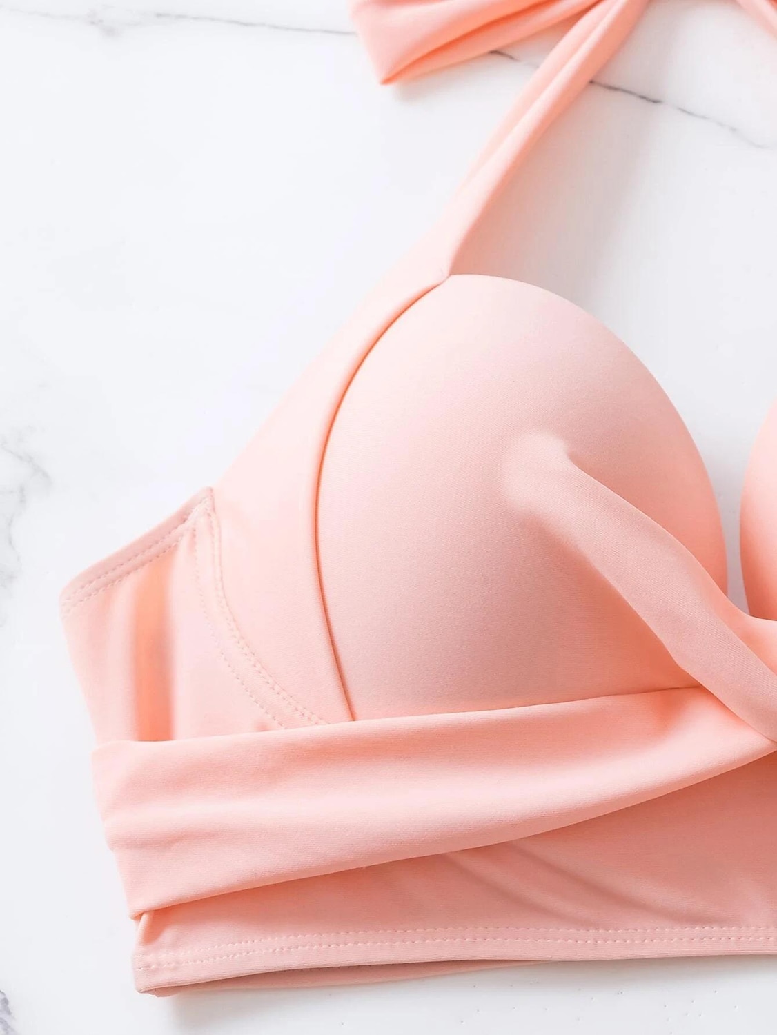 Dam Vanligt Badkläder Bikini Strandbotten Tre delar Kjol Baddräkt 3 st Tryck Standkläder Sommar Gradientfärg Ärmlös Baddräkter 2025 - $41.99 –P11
