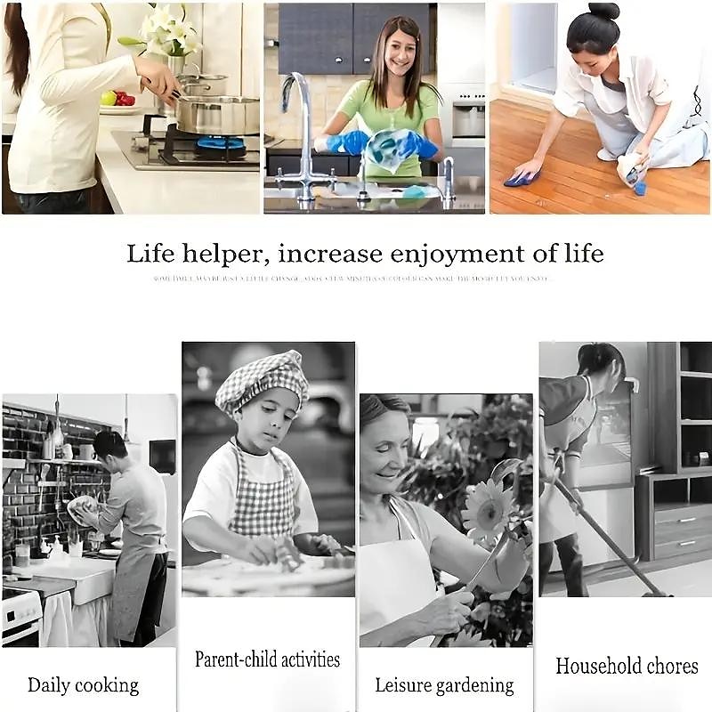 Chef Apron For Women and Men, Kitchen Cooking Apron, Personalised Gardening Apron with Pocket Work Aprons Cross Back Heavy Duty Adjustable 2025 - $22.99 –P8