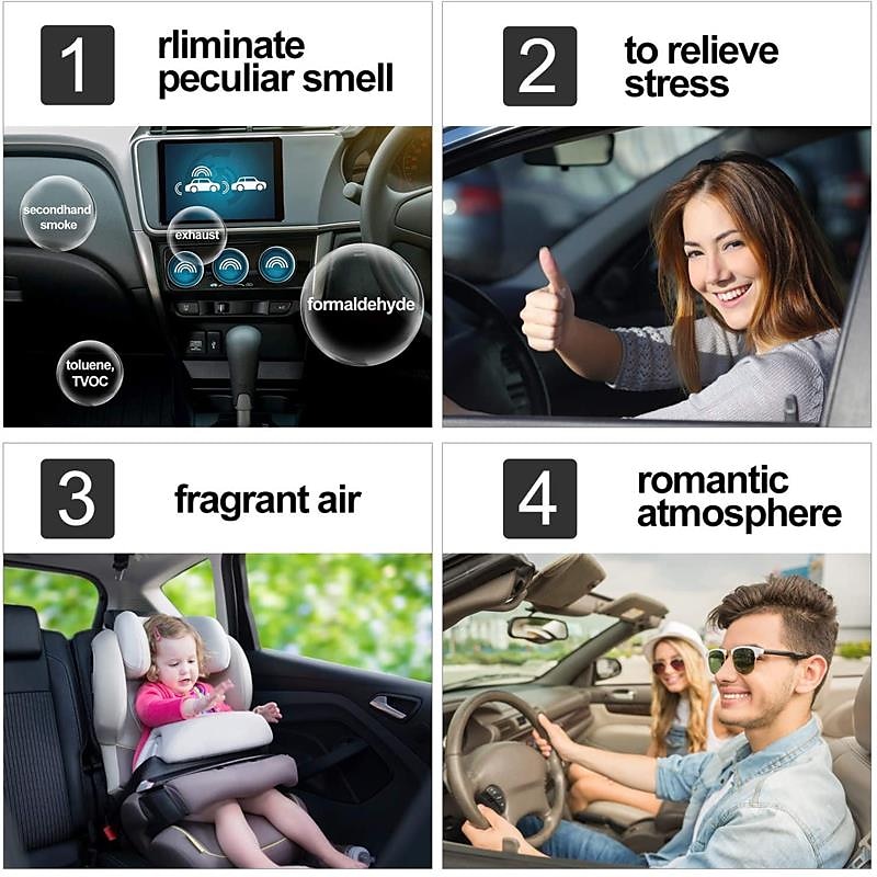 Cute Lipstick Lip Shape Drill Car Perfume Air Freshener Diffuser Car Fragnance Clip Vent Parfume Car Flavoring Accessories Automobile Decoration Gourd Aromatherapy for Car 2025 - $9.99 –P2