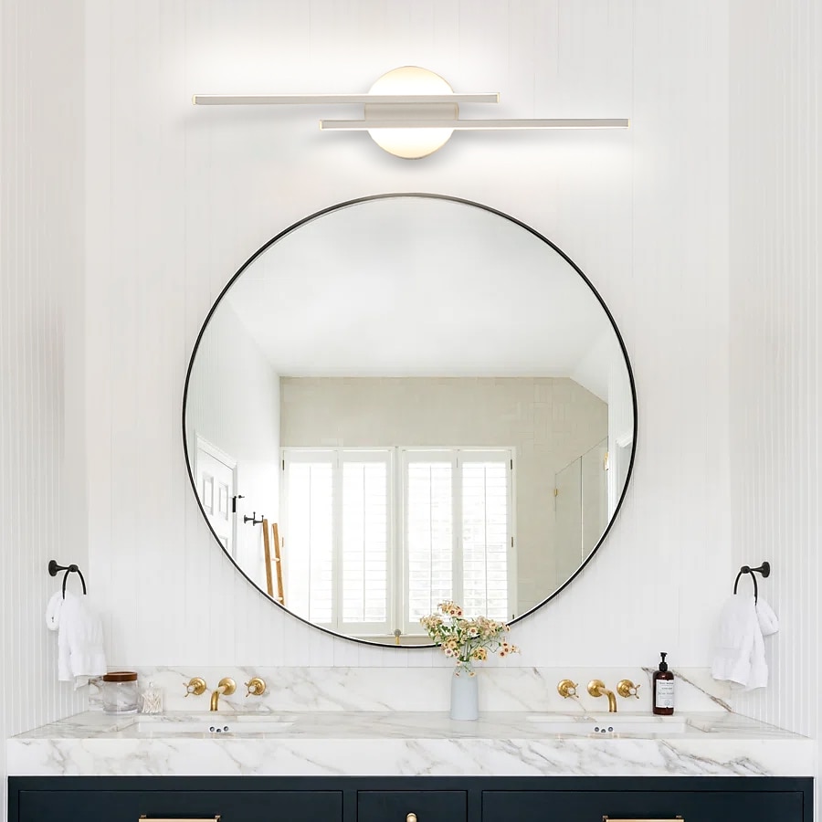 Vanity Light LED Mirror Front Lamp Waterproof IP20 71cm LED Bathroom Lights Over Mirror Black/White Wall Lighting Fixtures for Bathroom Bedroom Living Room Cabinet 110-240V 2025 - $91.99 –P5