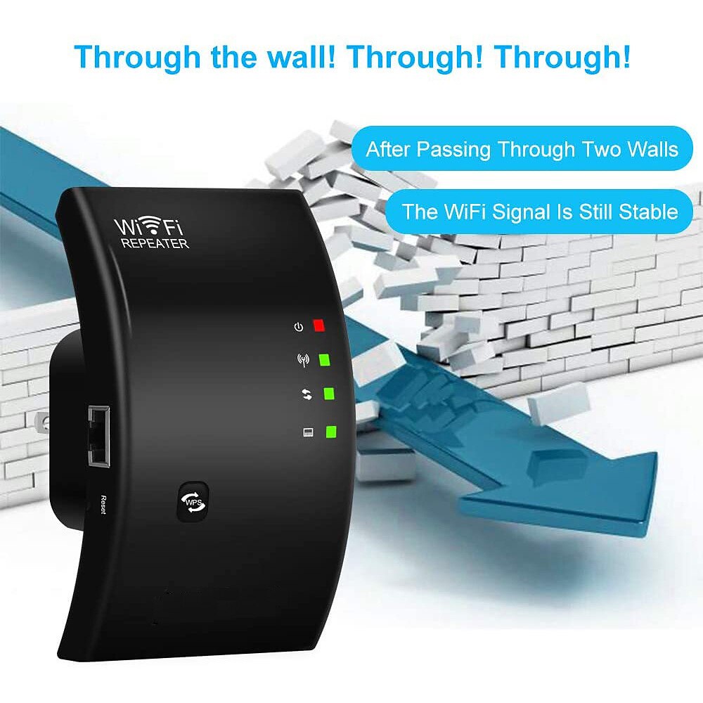 WiFi Extender Signal Booster Up to 2640sq.ft The Newest Generation, Wireless Internet Repeater, Long Range Amplifier with Ethernet Port, Access Point, 1-Tap Setup, Compatible N300 2025 - $19.99 –P2