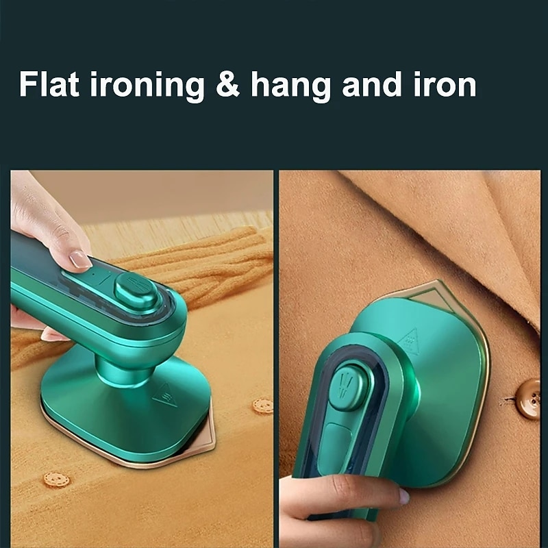 mini kledingstuk stoomboot draagbare handheld stoomstrijkijzer warmte persmachine thuis reizen voor kleding strijken nat droog strijken machine 2025 - $27.99 –P3