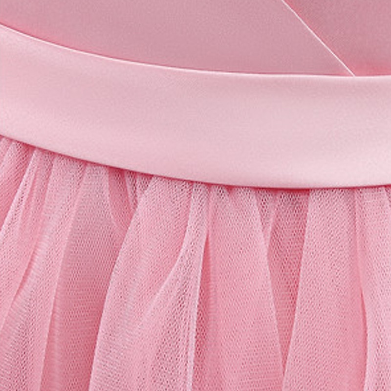 kinderkleidung Mädchen Blumenmädchen Kleid Kleid Party Kleid Feste Farbe Ärmellos Formal Leistung Hochzeit Gitter Rückenfrei Elegant Modisch bezaubernd Polyester Maxi abendkleider Schaukelkleid 2026 - $48.99 –P13
