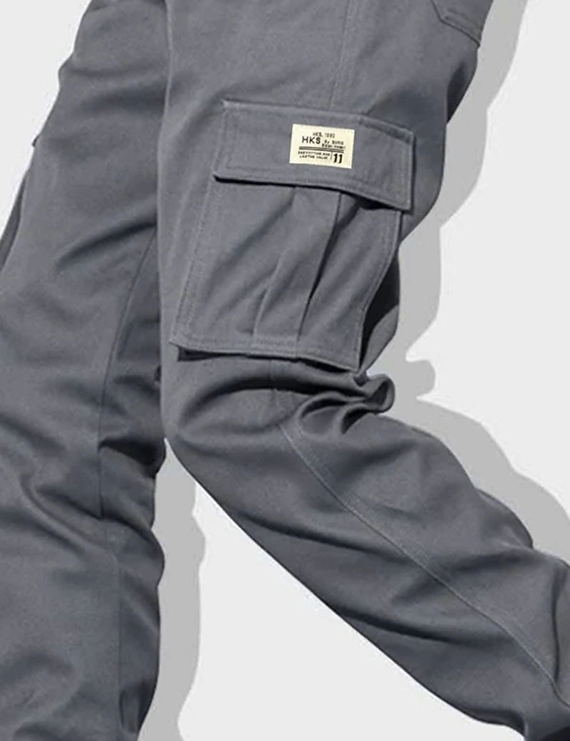Per uomo Pantaloni cargo Tasca con patta Liscio Comfort Traspirante Esterno Giornaliero Per uscire Di tendenza Informale Nero Verde militare del 2026 a $20.99 –P2