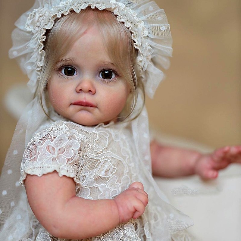 22 pouce Poupée Reborn Jouet pour Bébé & Nourrisson Poupée Reborn Toddler Poupée Poupée bébé Reborn Bébé Nouveau née réaliste Cadeau Vinyle W-2142JS cadeaux noël enfant avec vêtements et accessoires de 2025 ? $139.99 –P3