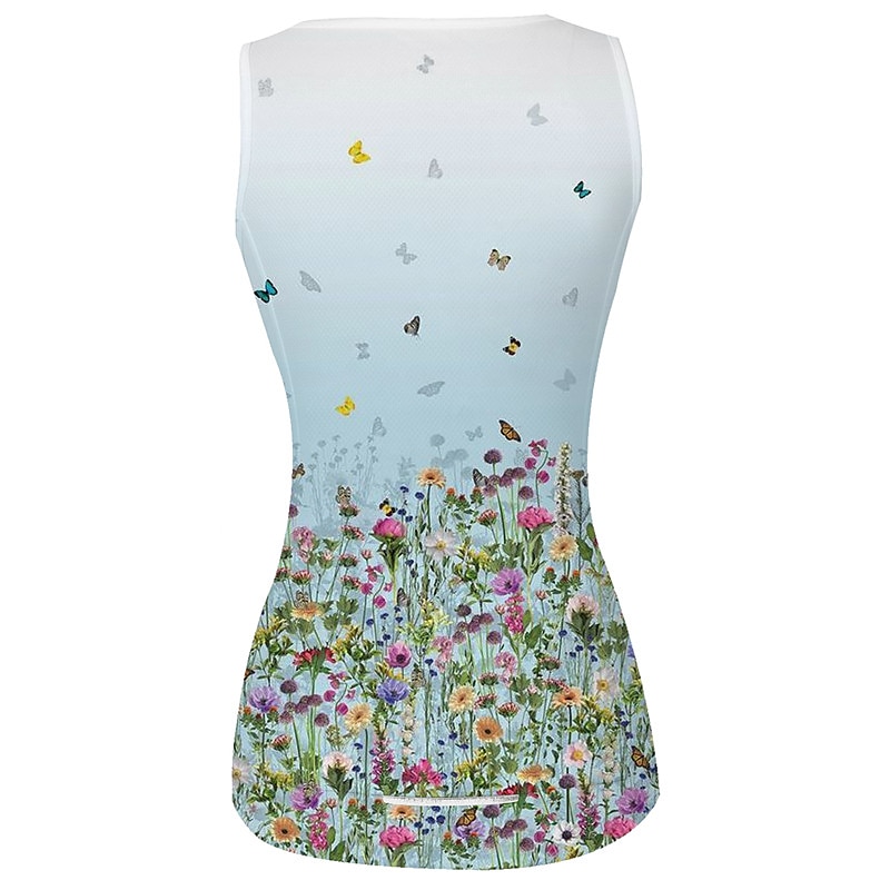 Per donna Gilet da ciclismo Maglia da ciclismo Senza maniche Bicicletta Gilet / Gilet Maglietta / Maglia Superiore con 3 tasche posteriori Ciclismo da montagna Cicismo su strada Traspirante del 2025 a zł100.99 –P2
