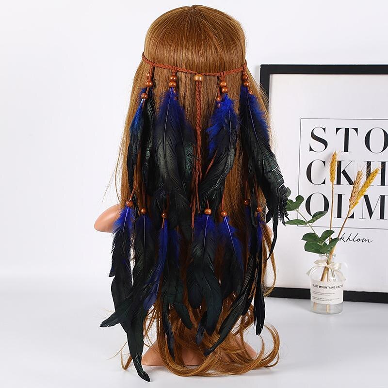 höyhen Dreamcatcher hiusasusteet boheemityylinen unensieppaaja höyhen hiuspanta naisten hiusasusteet 2025 - $8.49 –P5