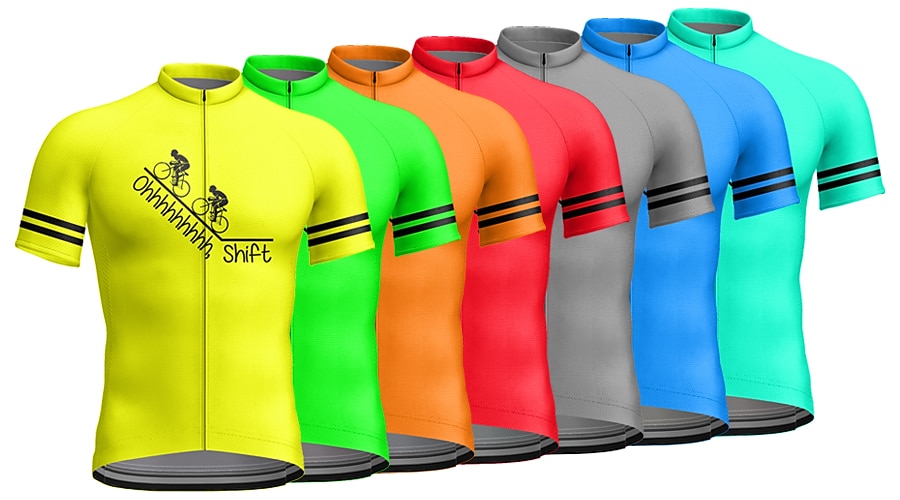 Men's Cycling Jersey Graphic Letter & Number Funny Short Sleeve Bike Jersey Top with 3 Rear Pockets Mountain Bike MTB Road Bike Cycling Quick Dry Reflective Strips Back Pocket Moisture Wicking Sports 2025 - $29.99 –P1