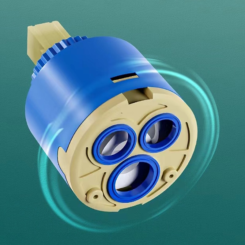 Замена картриджа с керамическим клапаном 25/35/40 мм, кухонный смеситель с одной ручкой, смеситель для раковины, кран для ванной, ремонт универсального картриджа с керамическим диском в сборе 2026 - $11.49 –P8