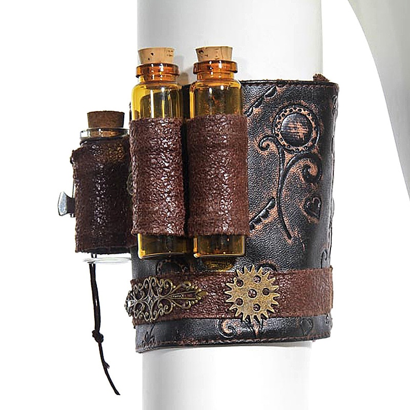 ruční cosplay popruh na ruku náramky postroj náramek gotický steampunk nastavitelné doplňky dekor larp kostýmy středověká renesance 2025 - $27.99 –P1
